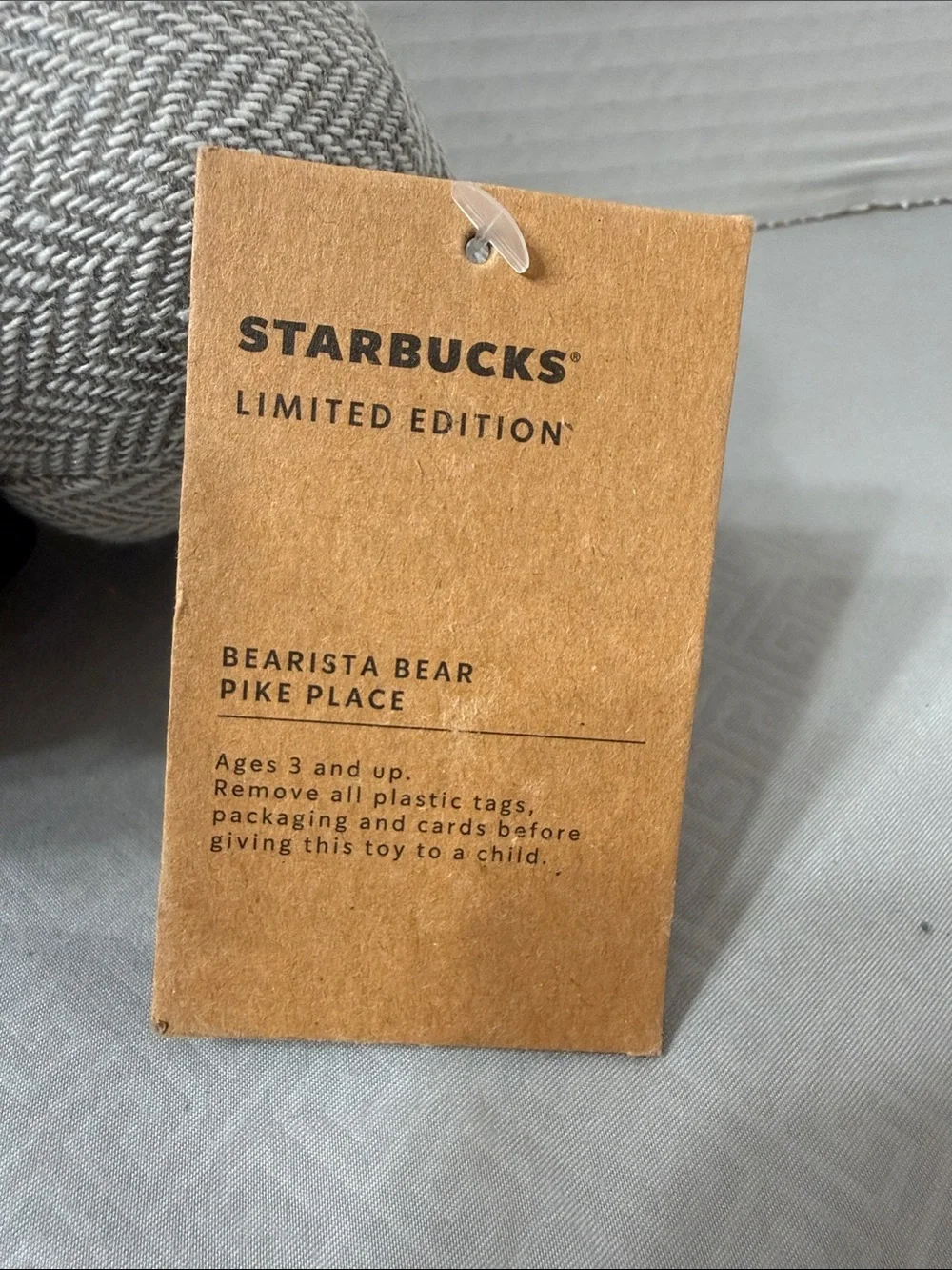 Starbucks Pike Place Bearista Bear Limited First Siren Logo 173rd Edition New